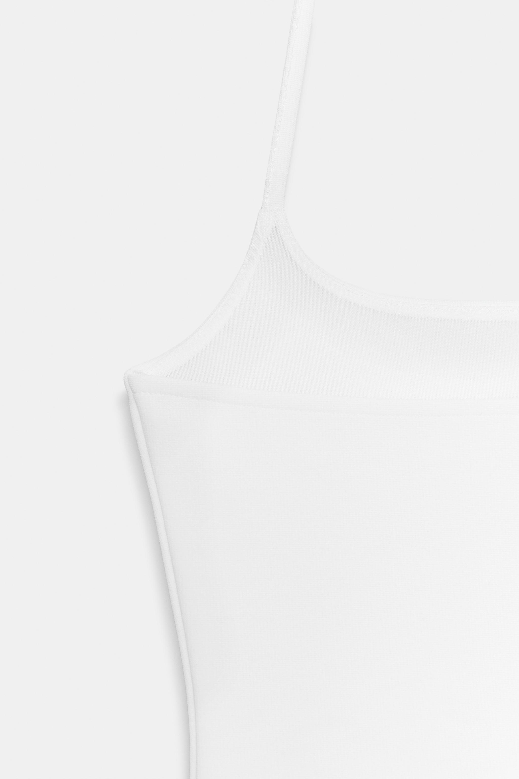 TOP HALTER EN MAILLE STRETCH
