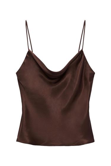 CAMISOLE SATIN TOP