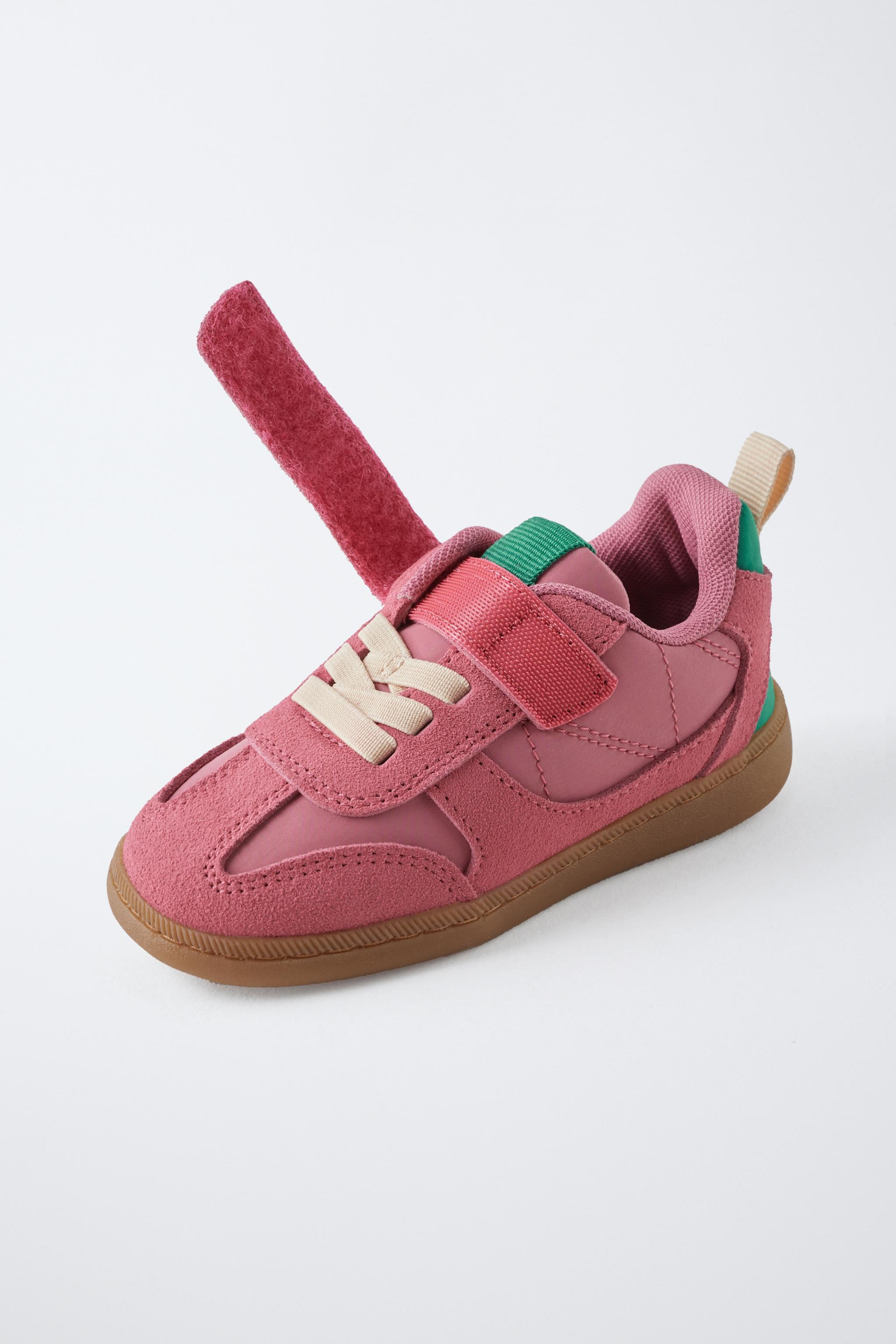レトロスニーカー - ピンク | ZARA Japan / 日本