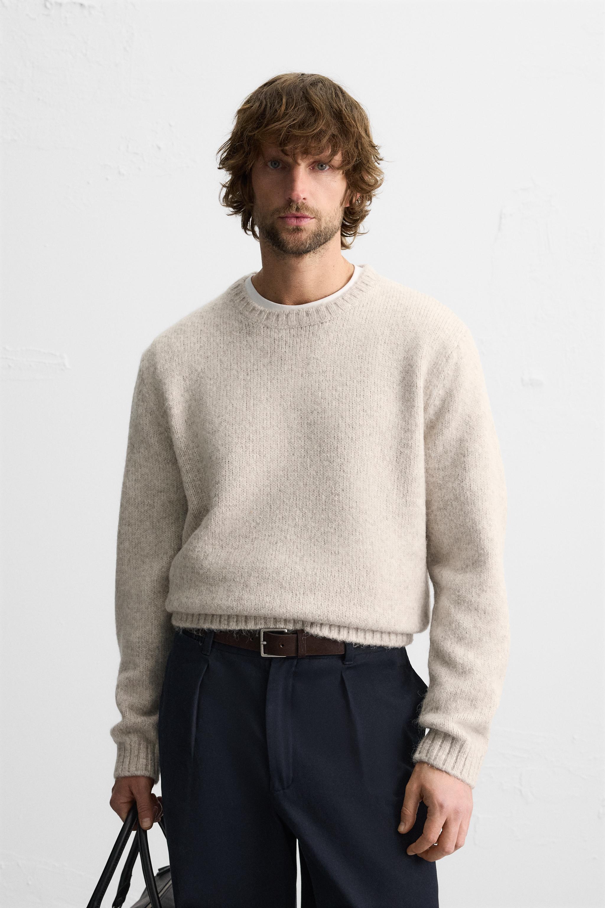 Zara embellished sweater sales