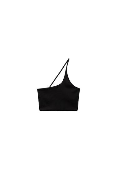 ASYMMETRIC CROP TOP