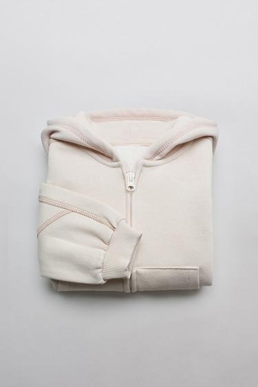 CHAQUETA CAPUCHA BÁSICA - Piedra de Zara
