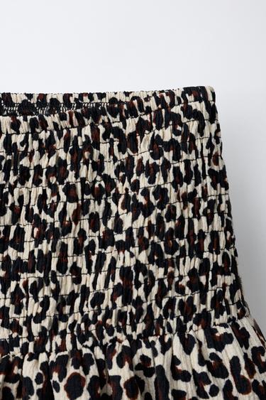 ANIMAL PRINT BERMUDA SKORT - Leopard by Zara - Image 2