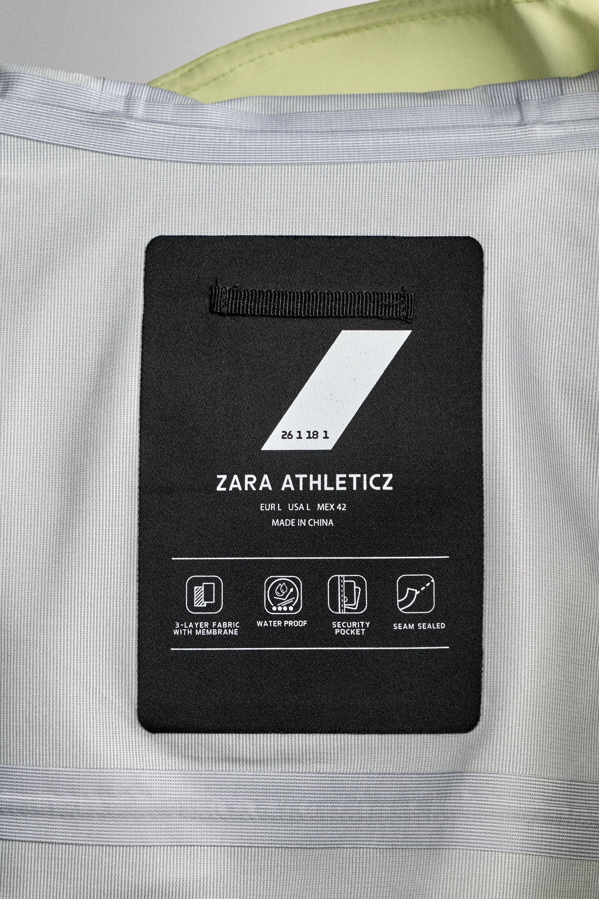 WATERPROOF TECHNICAL JACKET - Lime green | ZARA United States
