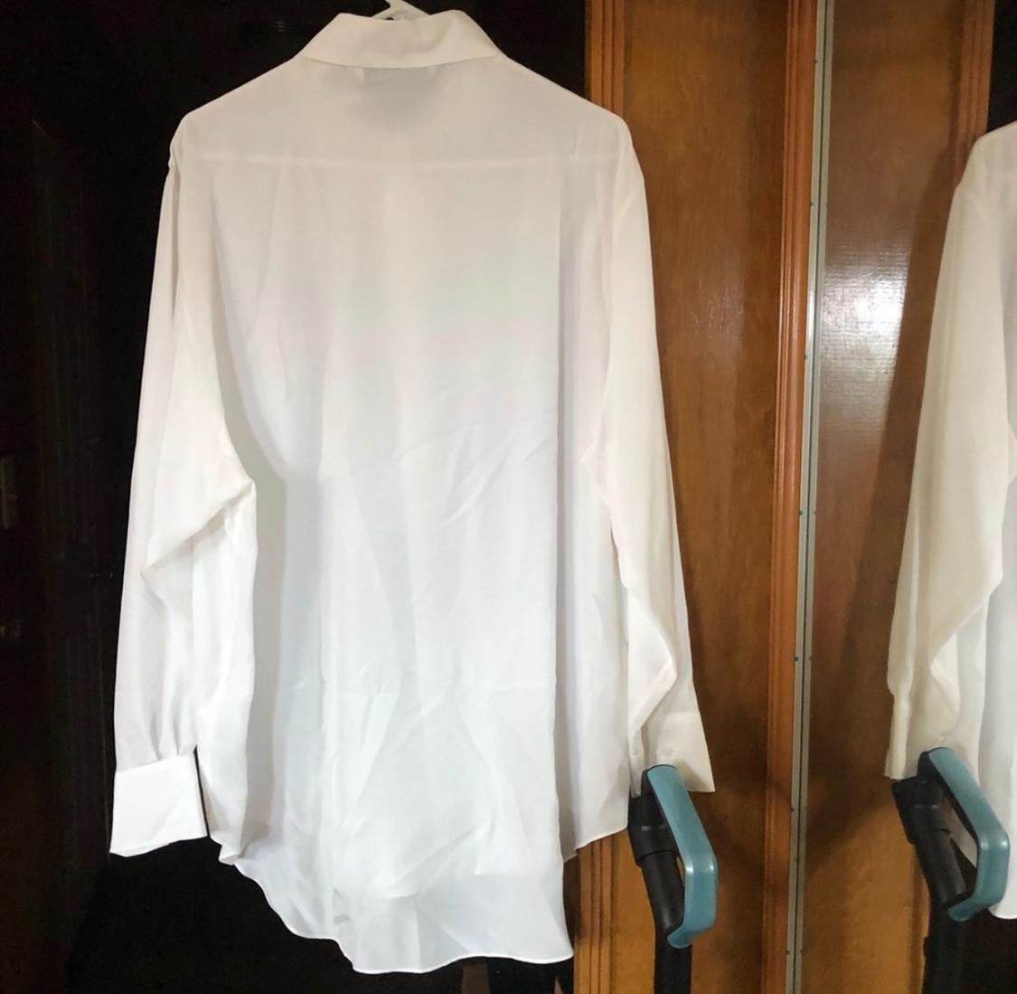 ZW COLLECTION 100% SILK SHIRT - Image 3