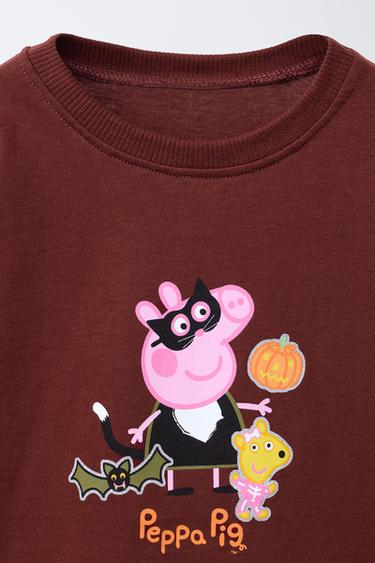 T-SHIRT IMPRIMÉ DÉGUISEMENT PEPPA PIG™ - Aubergine de Zara - Image 2