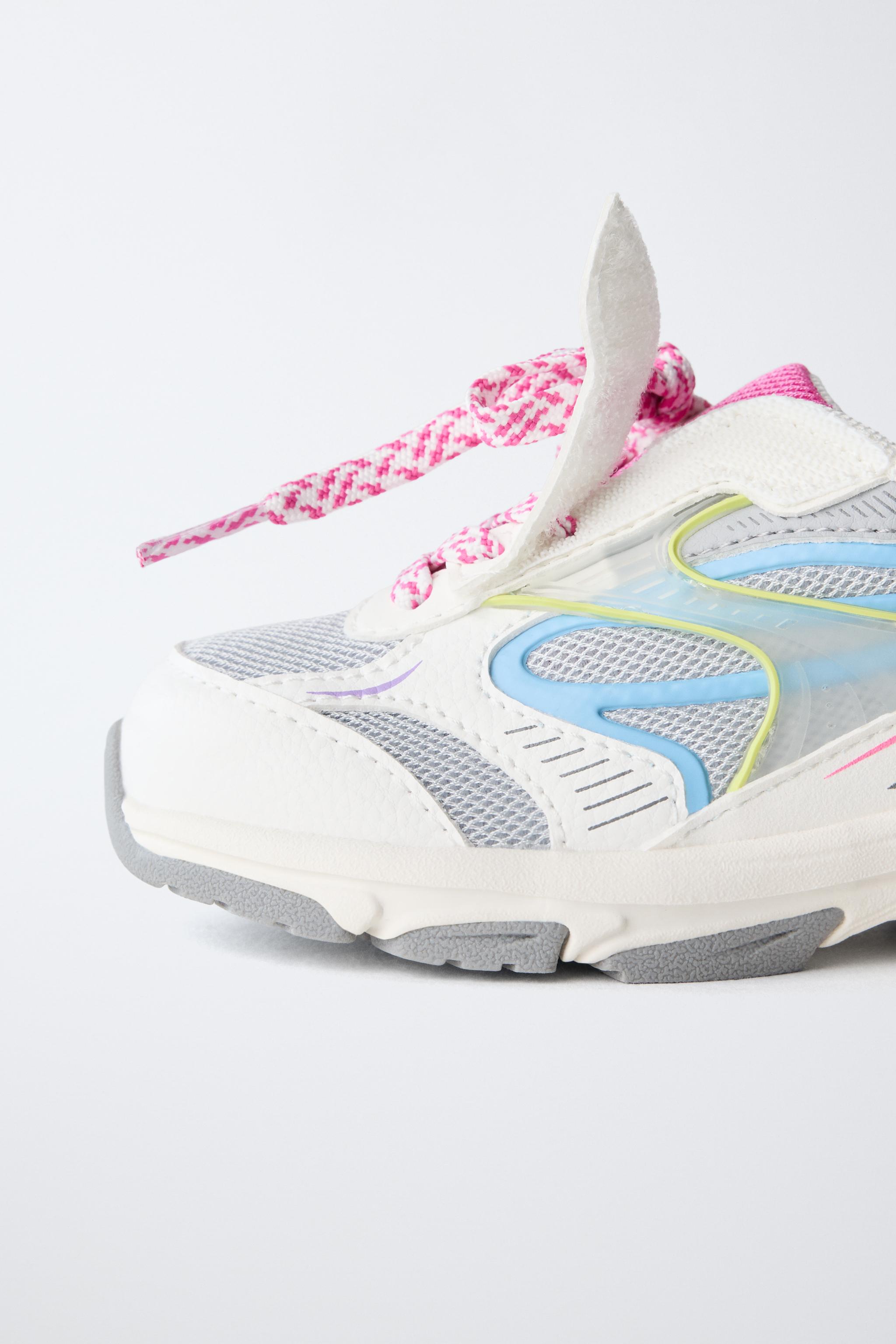 Детские кроссовки Zara COLORFUL SNEAKERS — фото 5