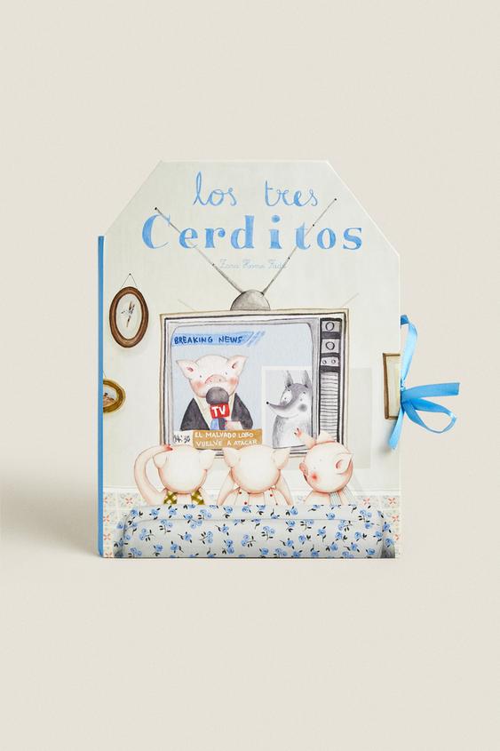 LIBRO CARRUSEL LOS TRES CERDITOS (ESPAÑOL) - Multicolor de Zara - Imagen 0