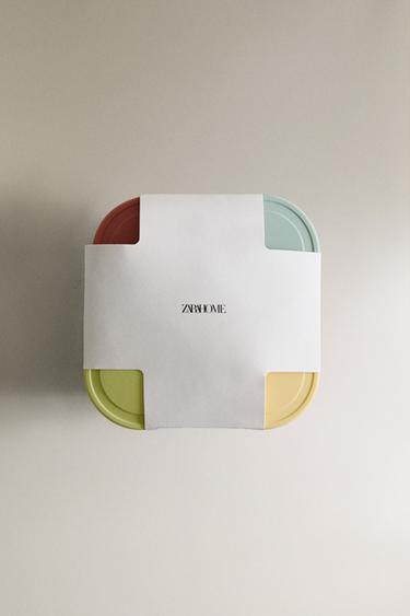 PACK OF SILICONE ICE CREAM TUBS (PACK OF 4) - Cream by Zara - Image 5