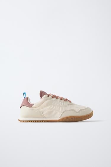 SOFT TRAINERS - Ecru White by Zara - Image 0