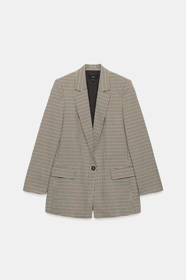 BASIC BUTTON BLAZER - Multicoloured by Zara