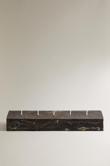 Zaras (850 G) VANILLA AMBER REKTANGULÄRT DOFTLJUS - sten