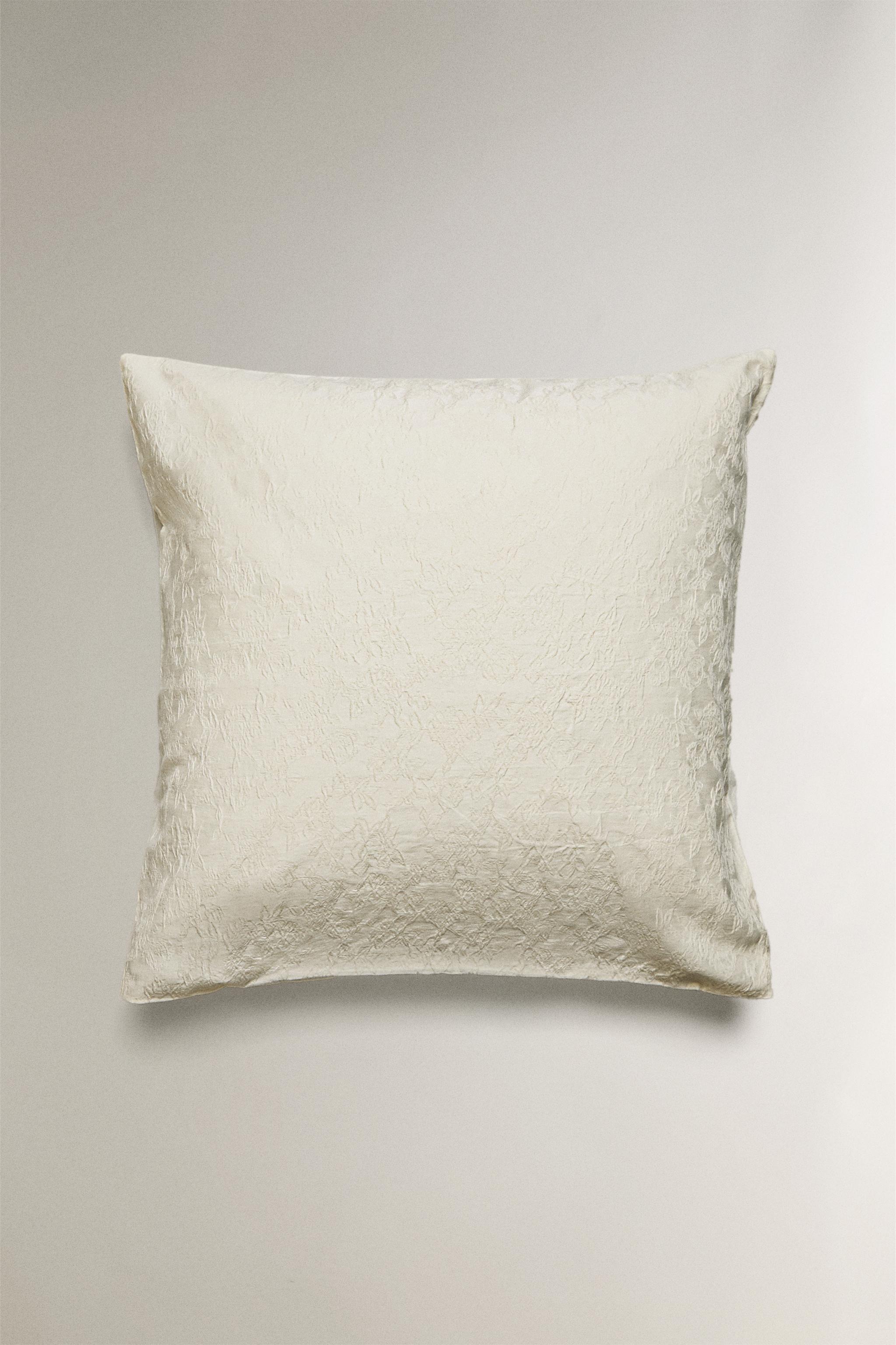 JACQUARD COTTON PILLOWCASE