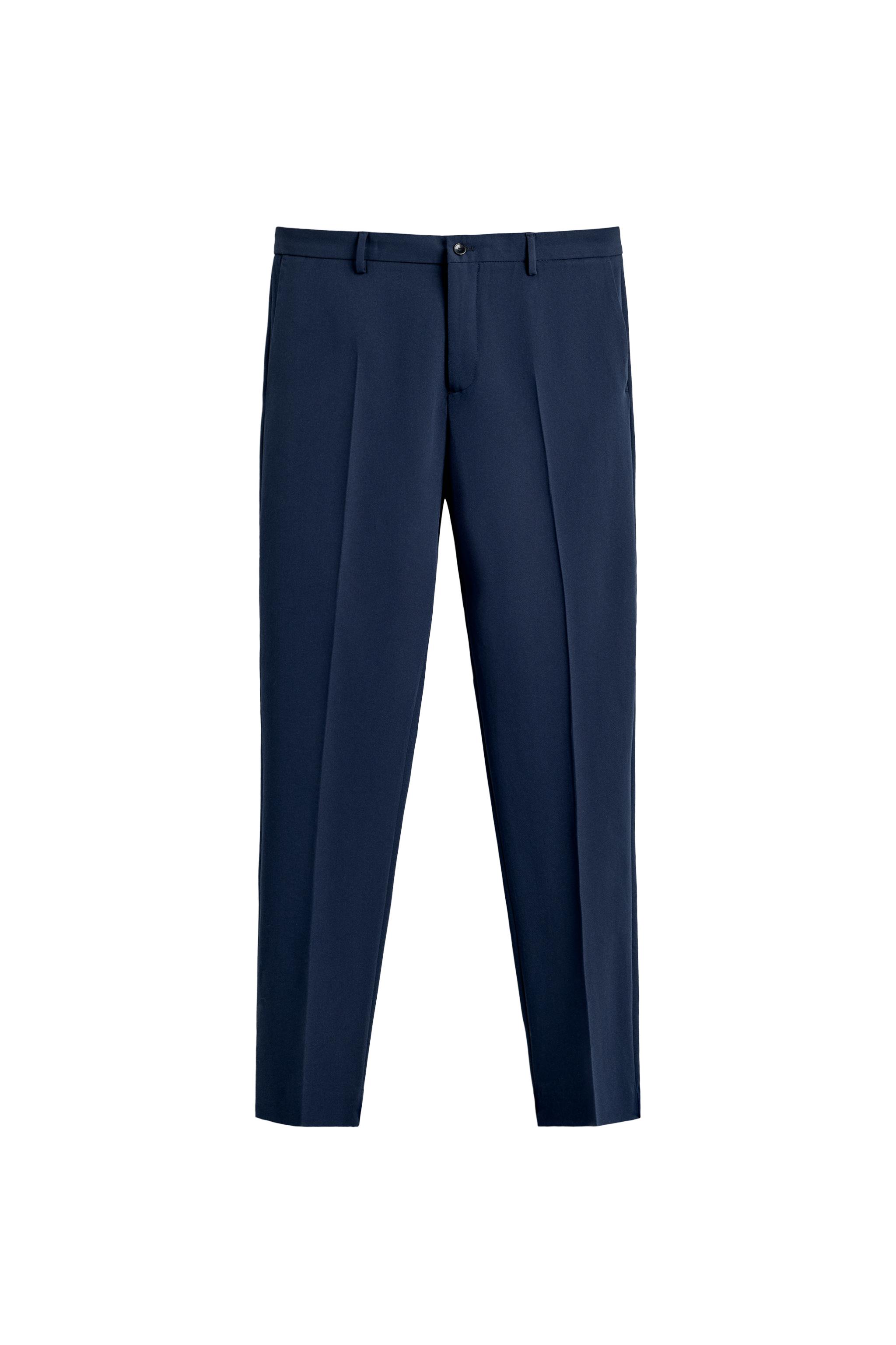 COMFORT SUIT PANTS - Ink blue | ZARA United States
