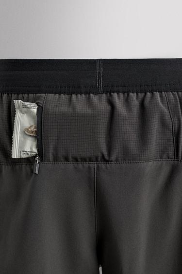 SHORT BASIQUE ENTRAÎNEMENT - Gris anthracite de Zara - Image 8