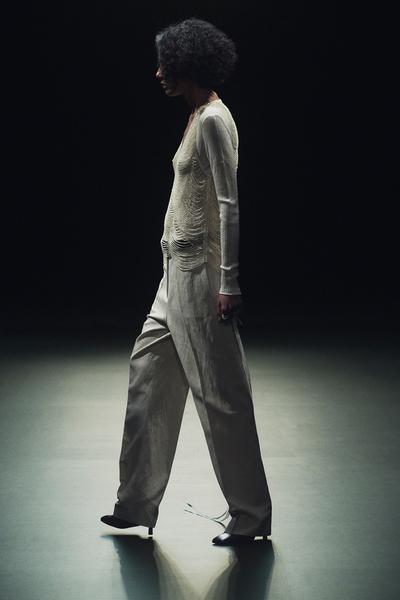 ZW COLLECTION ストレートパンツ - サンド | ZARA Japan / 日本