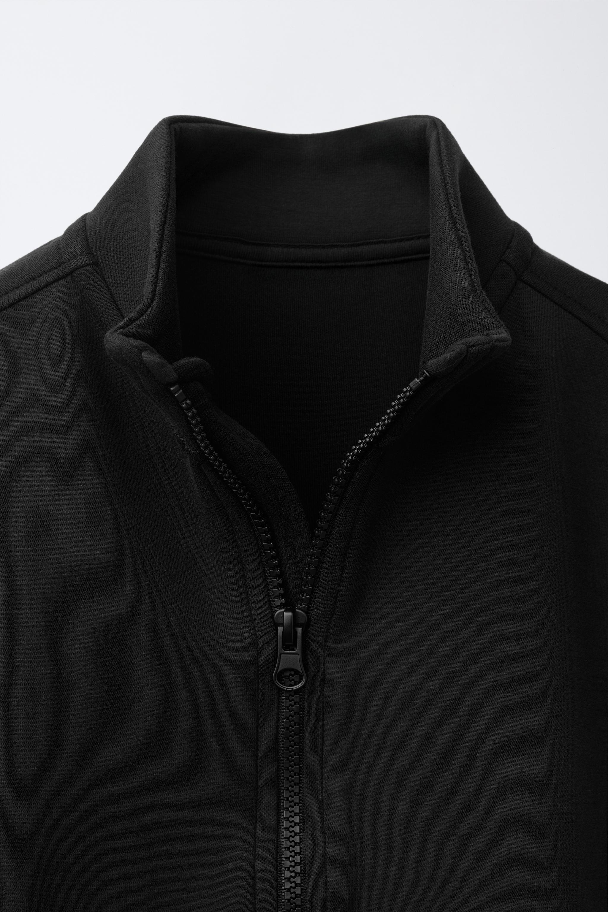 INTERLOCK VEST WITH LABEL - Black | ZARA United States
