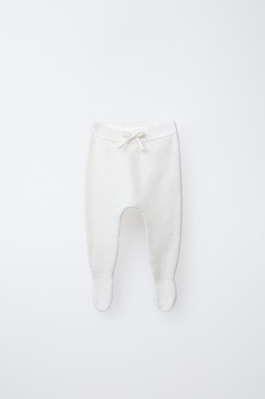 POLAINA PUNTO LACITO - Crudo claro de Zara