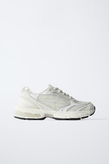 ATLETE SPORTIVE ME SHUMË PJESË - E bardhë nga Zara