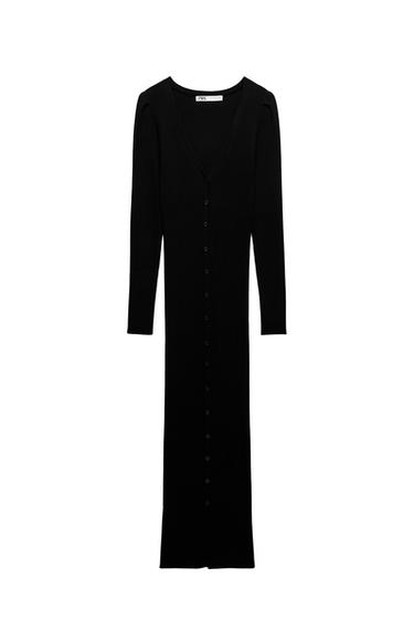 FITTED KNIT DRESS