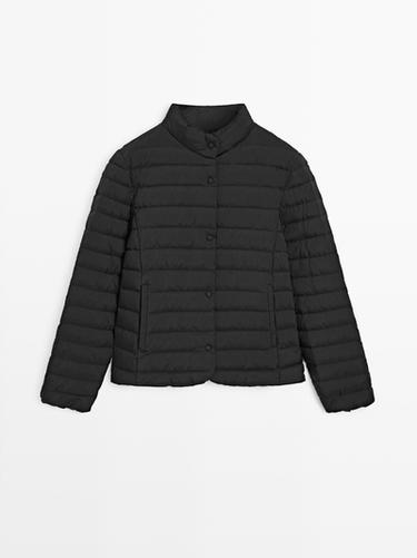 Zara Down puffer jacket - Black