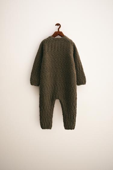 ZARA TIMELESS - WOOL JUMPSUIT - Dark khaki by Zara - Image 1