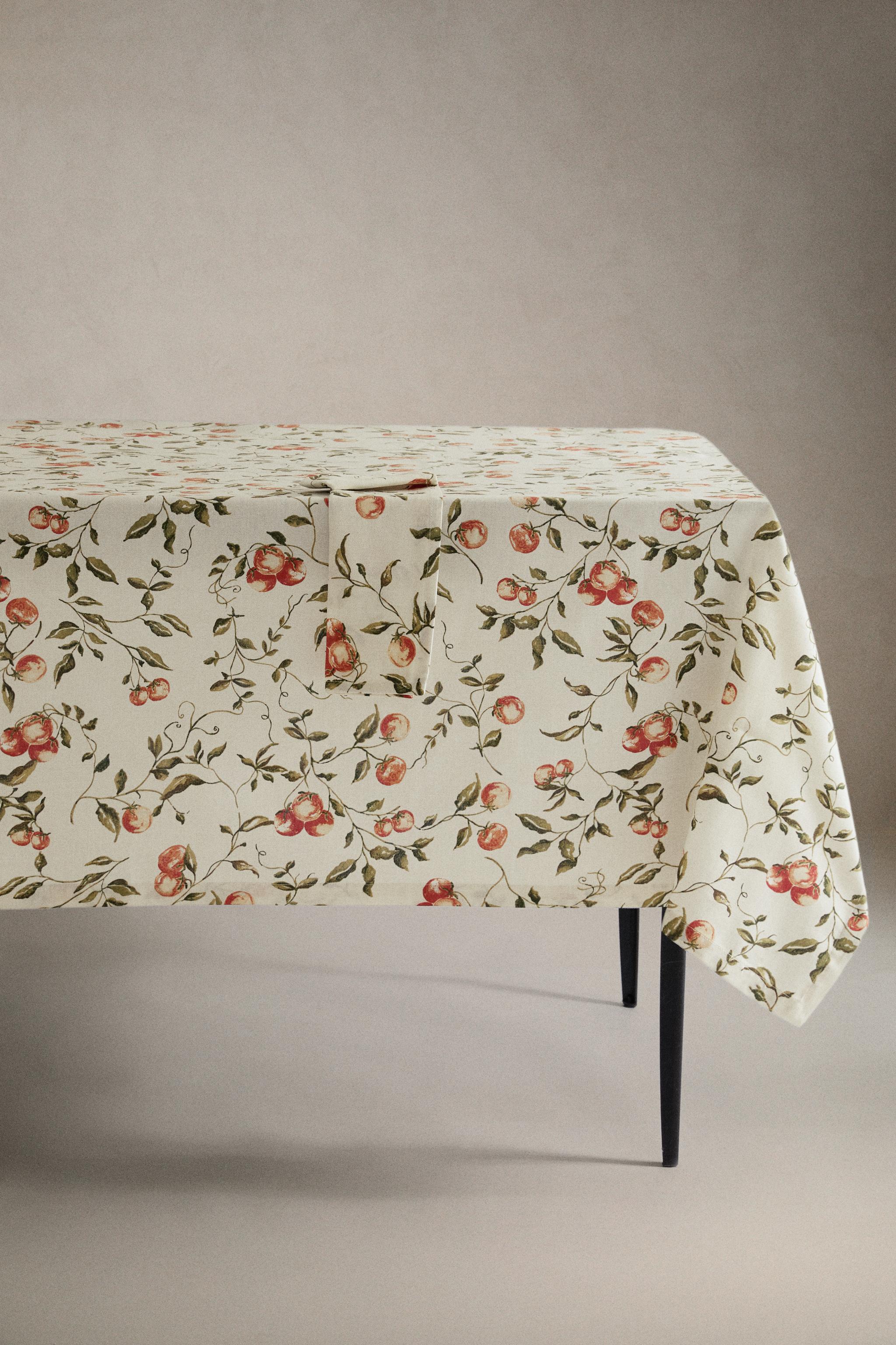 NAPPE IMPRIMÉ TOMATES