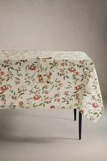 NAPPE IMPRIMÉ TOMATES - Sable de Zara - Image 0
