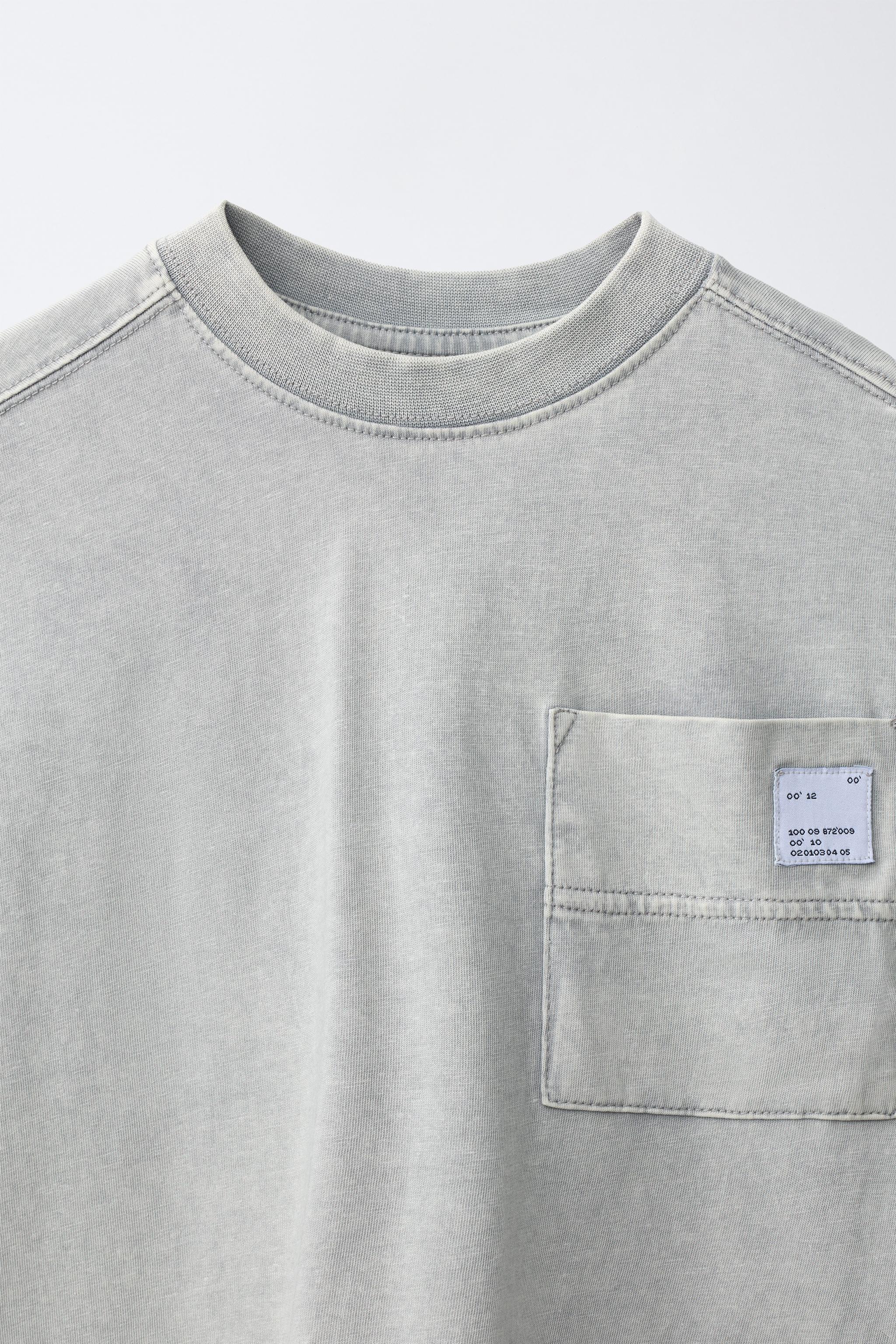 Детские футболки Zara POCKET T-SHIRT — фото 3