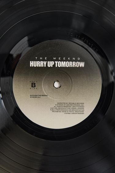 VINYLE THE WEEKND : HURRY UP TOMORROW - Marron de Zara - Image 2