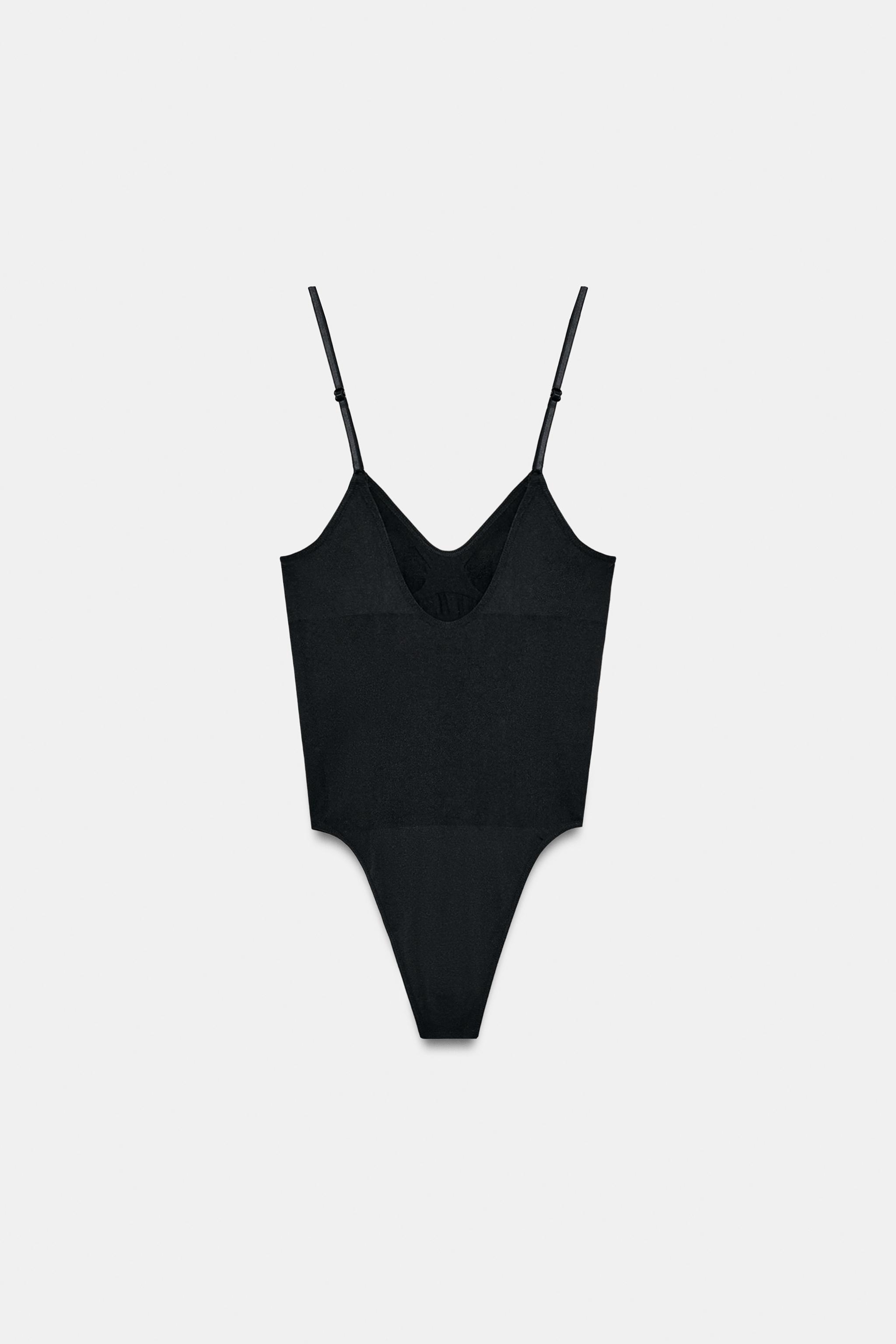 SEAMLESS STRAPPY BODYSUIT