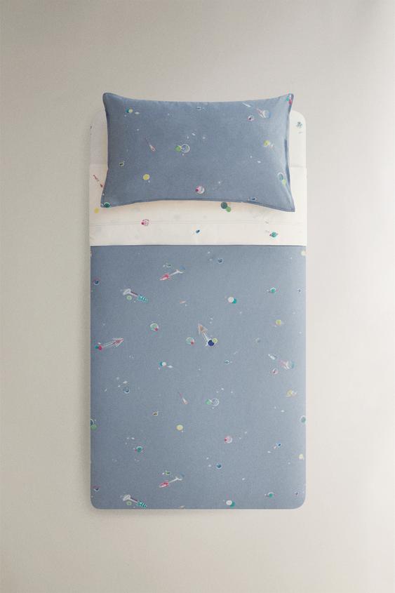 CAPA DE EDREDOM INFANTIL ESPAÇO - Multicolor da Zara - Imagem 0