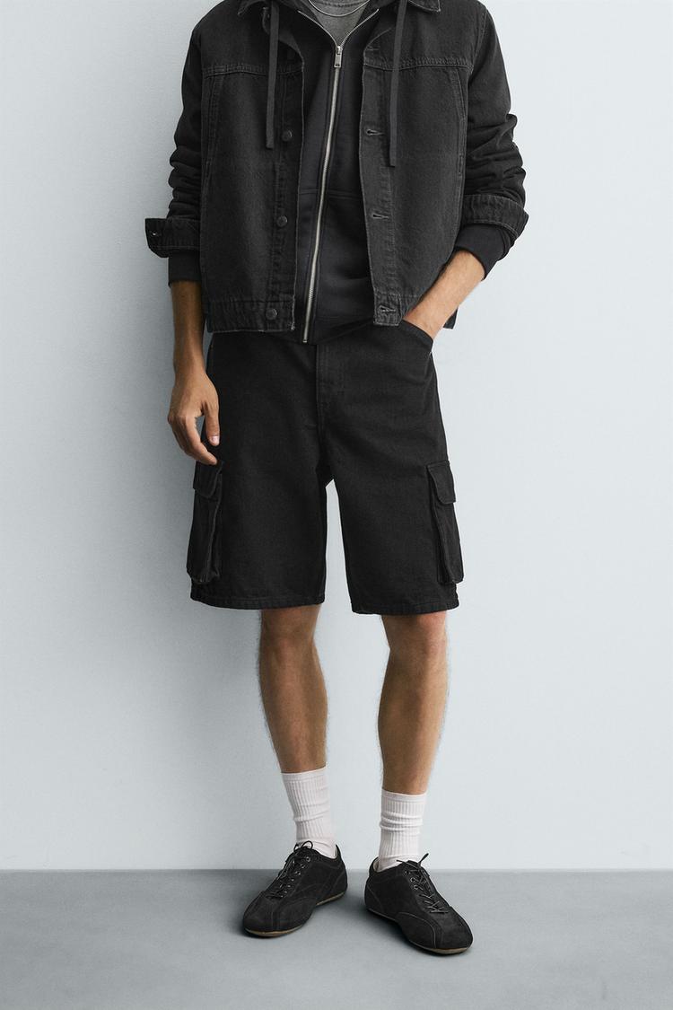 BERMUDA DENIM CARGO