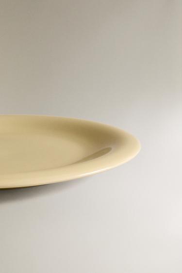 ASSIETTE PLATE GRÈS ÉMAILLÉ - Crème de Zara - Image 3
