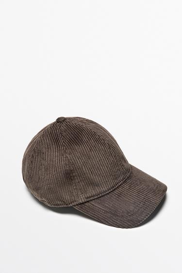 Corduroy cap — Khaki 2