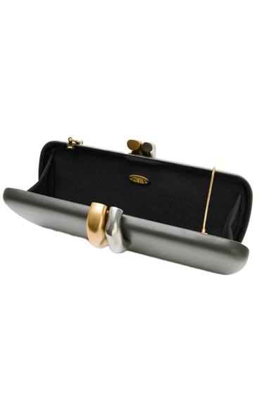 CAJA RÍGIDA DETALLE METÁLICO - Gris de Zara