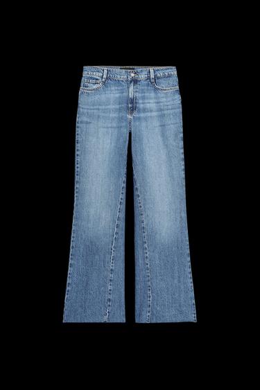 Z1975 HIGH-WAIST WIDE-LEG JEANS - Indigo by Zara