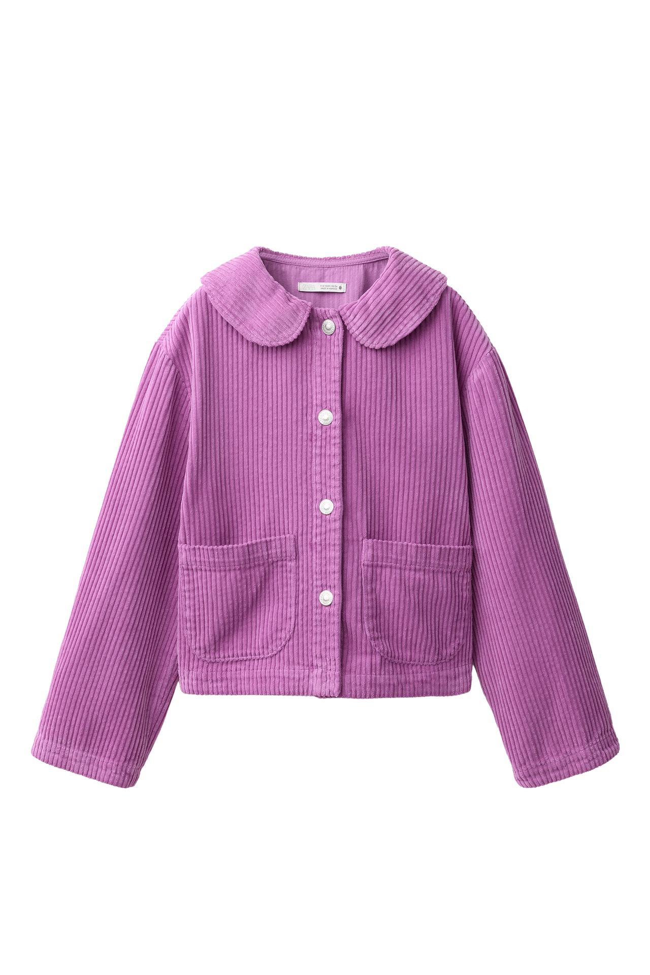 PLAIN CORDUROY OVERSHIRT