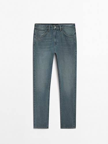 Jean relaxed fit - Indigo de Zara