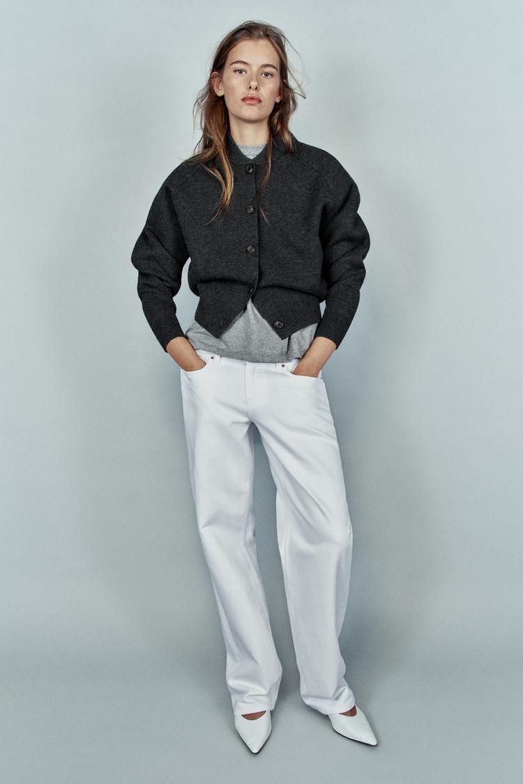 Chaqueta bomber punto
