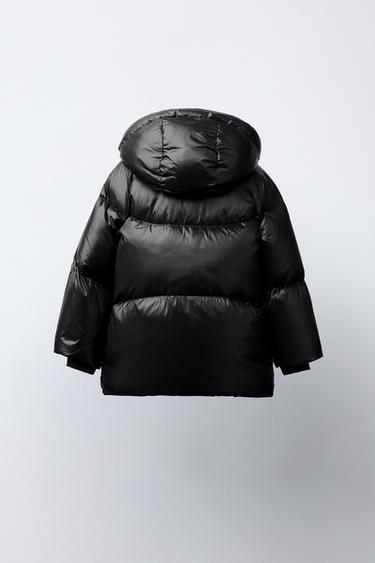 WATER-REPELLENT AND WIND-RESISTANT FEATHER DOWN JACKET - Black by Zara - Image 5