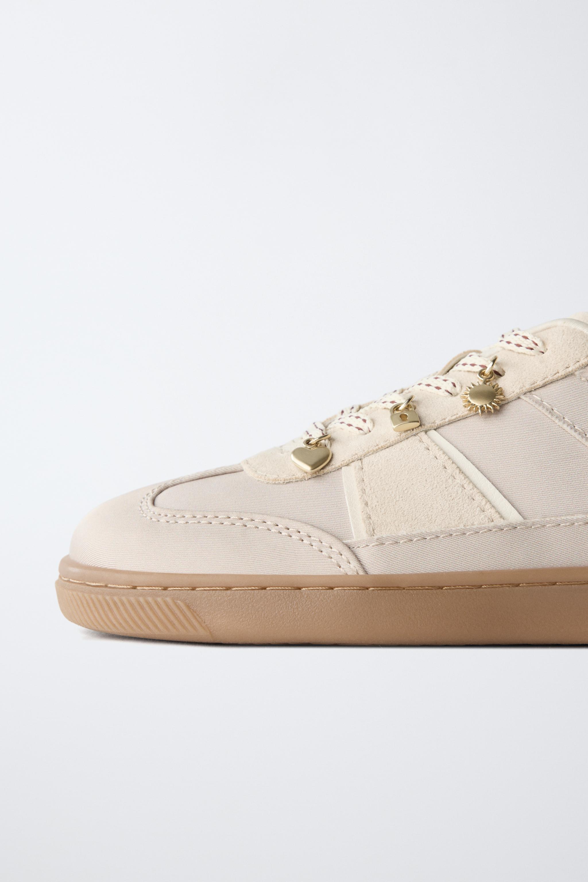 Детские кроссовки Zara CHARM SNEAKERS — фото 4