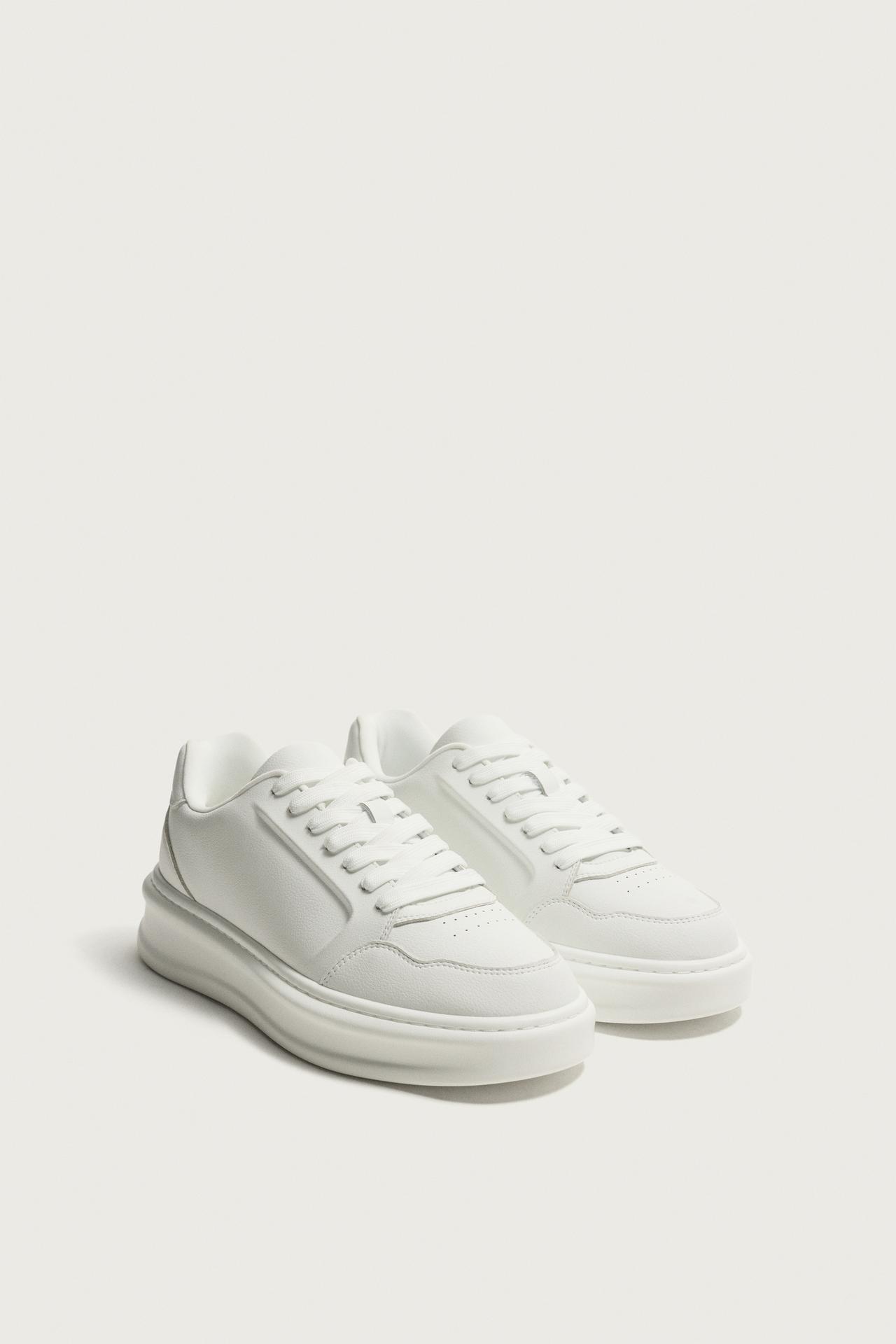 CHUNKY BASKET SNEAKERS — White