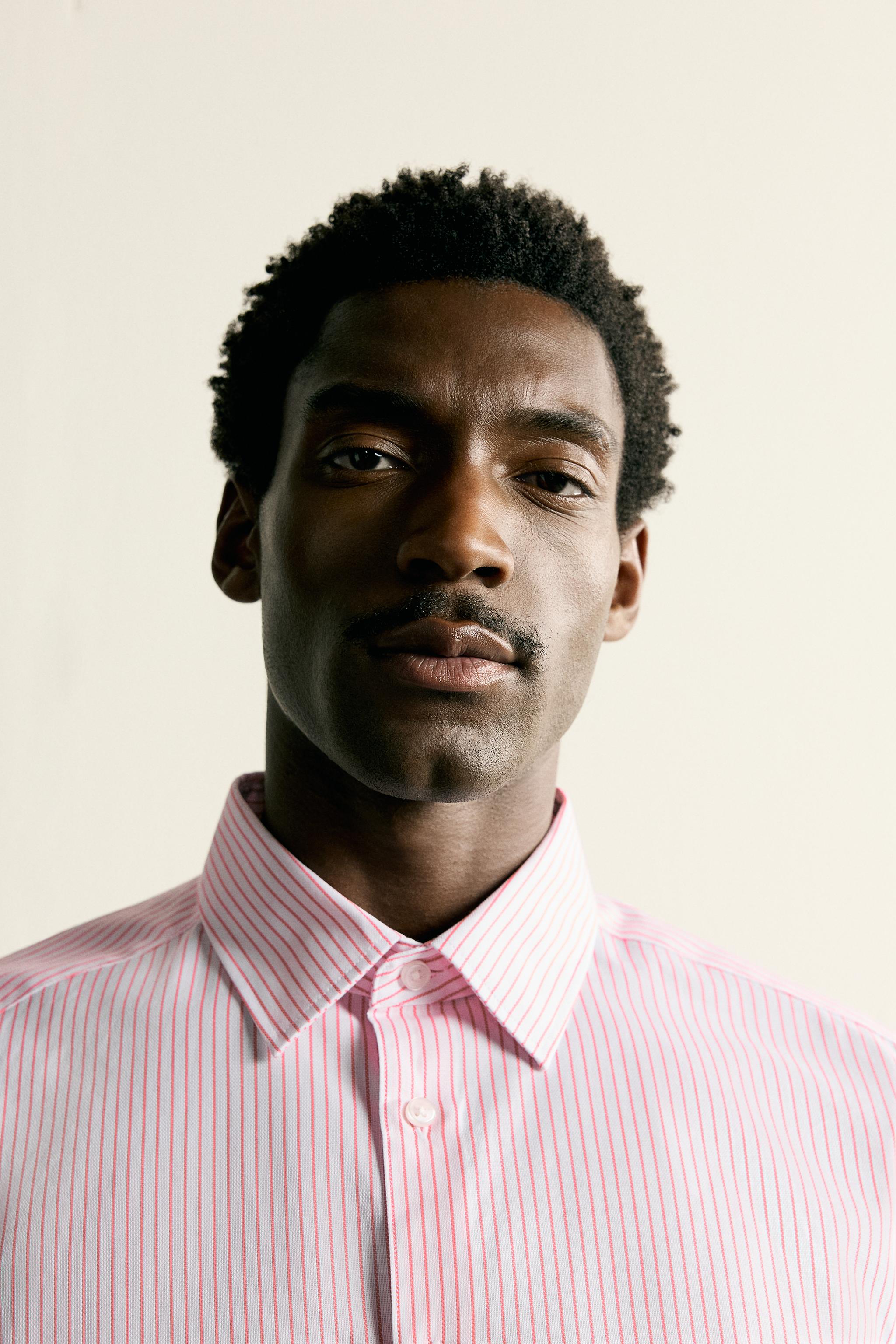 REGULAR FIT TEXTURED SHIRT