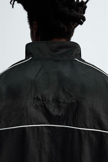 EMBROIDERED BOMBER JACKET© OTIS KWAME KYE QUAICOE - Black by Zara - Image 4