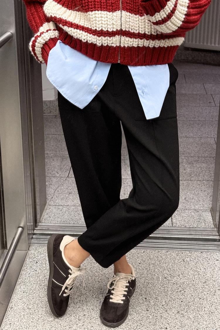 Tienda Zara Tenis Zara Mujer Zapatos Deportivos Zara Zapatos