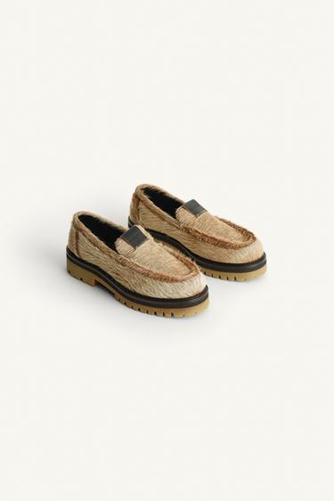 LTHR LFRS - Brown by Zara