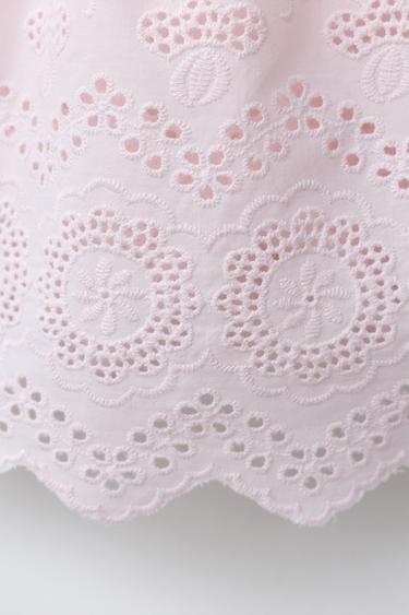 TOP SCHIFFLY - Rose pastel de Zara - Image 3