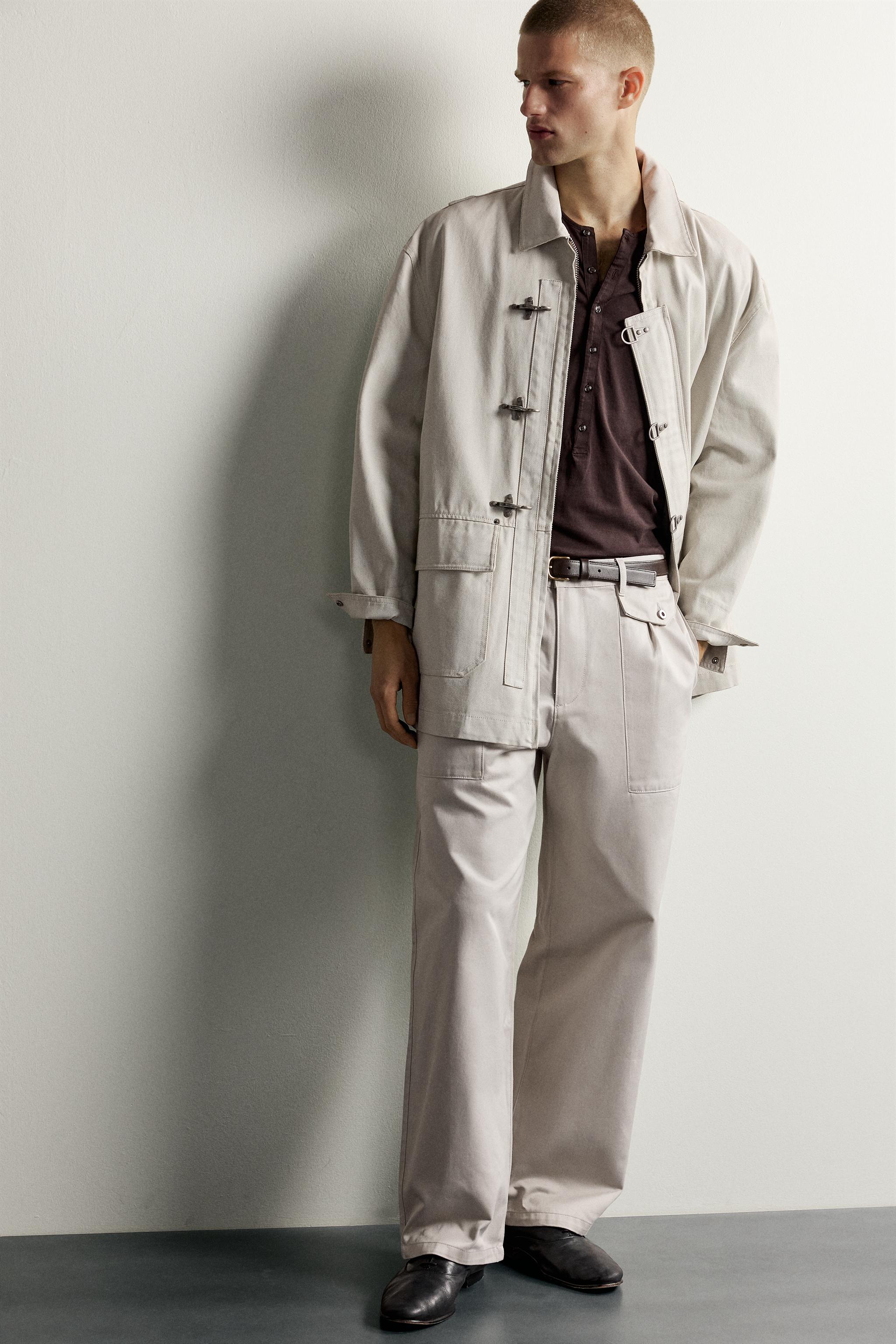 PARKA RELAXED FIT ALAMARES MÉTALLIQUES