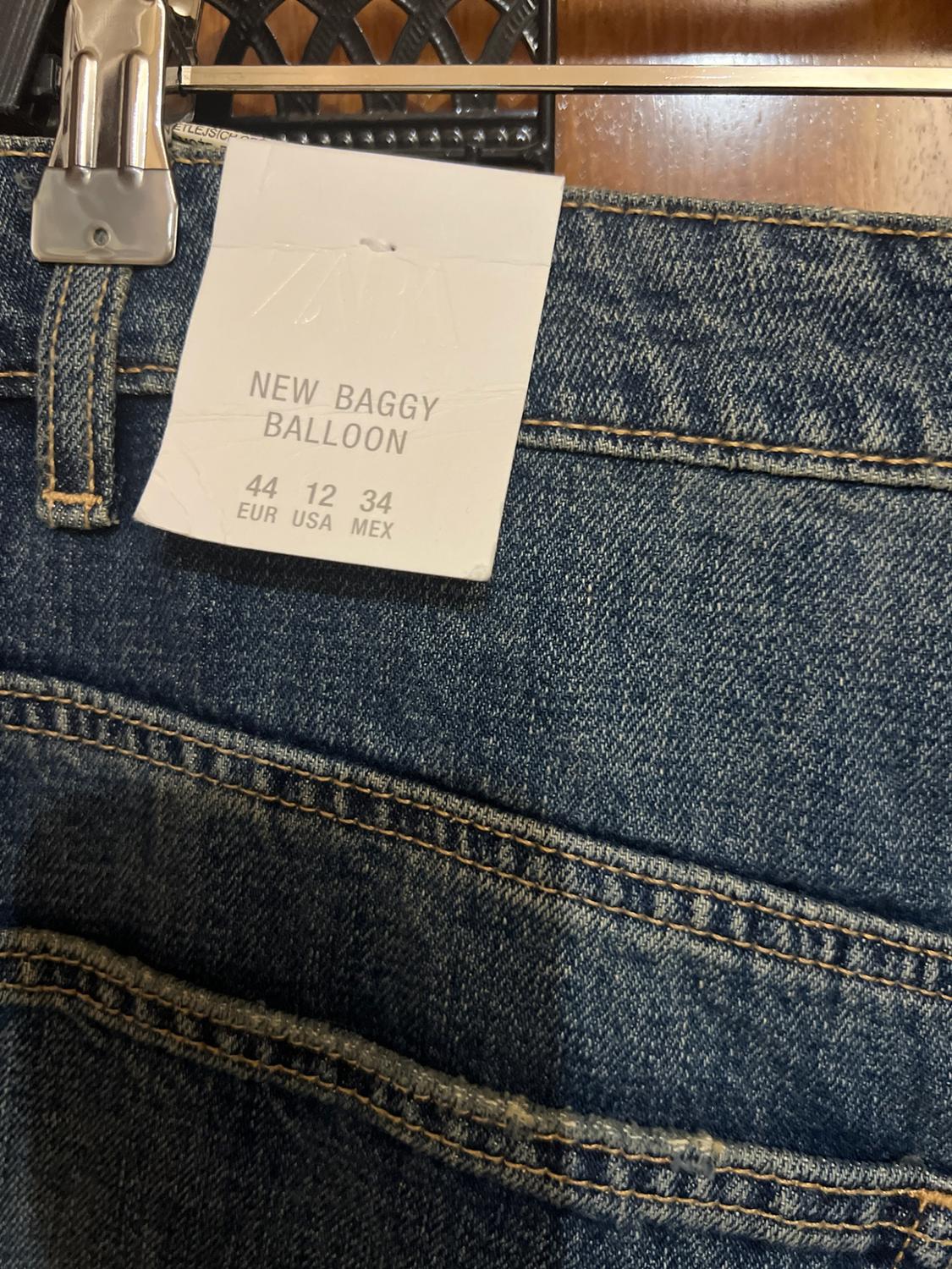 TRF BAGGY BARREL MID-WAIST JEANS - Image 7